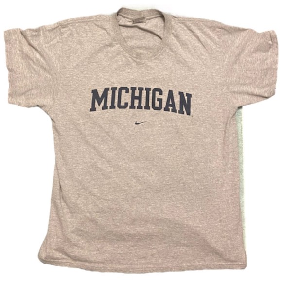 Nike Other - Nike Y2K Middle Swoosh Michigan T Shirt